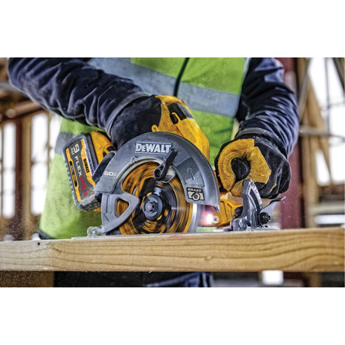 FlexVolt&reg; Max Brushless Circular Saw with Electric Brake Kit, 7-1/4", 60 V Seaboard Timber Mart