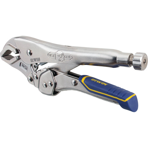 Pince-&eacute;tau avec coupe-fil Vise-Grip Fast Release 10WR, Longueur 10", M&acirc;choire courb&eacute;e Seaboard Timber Mart