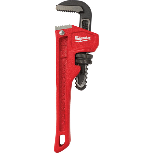 Pipe Wrench, 3/4" Jaw Capacity, 6" Long, Powder Coated Finish Seaboard Timber Mart