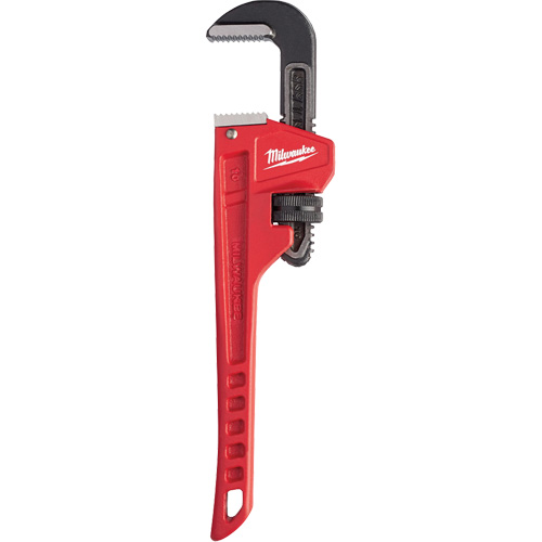 Cl&eacute; &agrave; tuyau, Cap des m&acirc;choires 1-1/2", Longueur 10", Fini Rev&ecirc;tement en poudre, Prise Ergonomique Seaboard Timber Mart