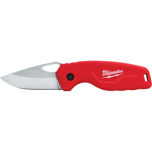 Compact Folding Knife, 2-1/2" Blade, Stainless Steel Blade, Metal Handle Seaboard Timber Mart