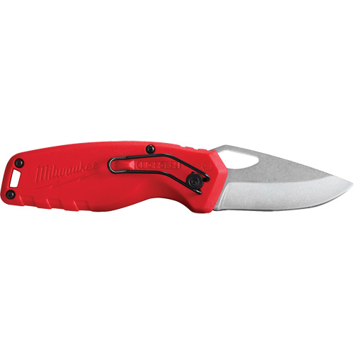 Compact Folding Knife, 2-1/2" Blade, Stainless Steel Blade, Metal Handle Seaboard Timber Mart