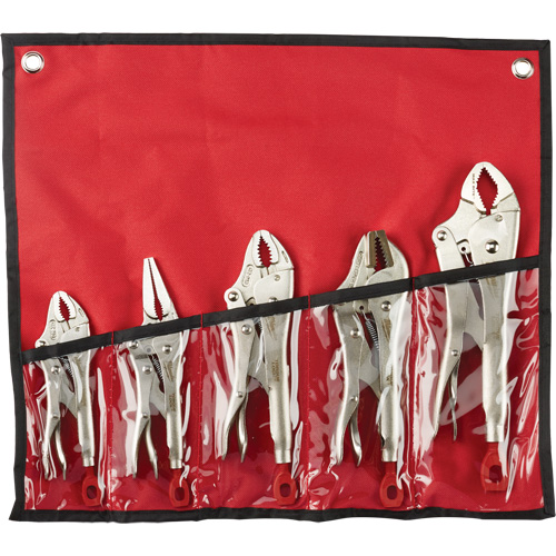 Torque Lock Locking Pliers Kit, 5 Pieces Seaboard Timber Mart