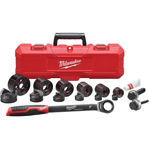 Ensemble de poinçonnage &agrave; cliquet manuel Exact Seaboard Timber Mart