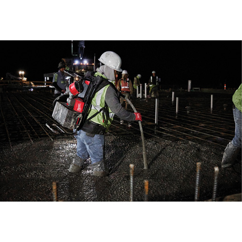 Ensemble vibrateur &agrave; b&eacute;ton &agrave; dos MX Fuel Seaboard Timber Mart