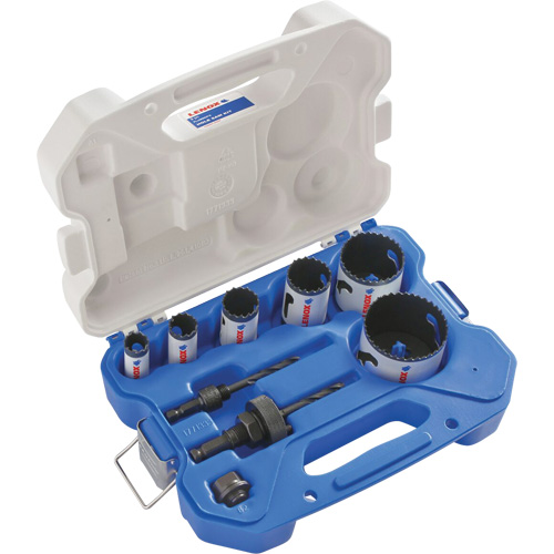 Jeu de scies-cloches bim&eacute;talliques pour plombier, 9 morceaux Seaboard Timber Mart