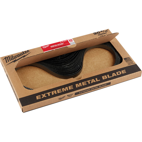 Extreme Metal Band Saw Blades, High Speed Steel, 30-9/16" L x 1/2" W x 0.02" Thick, 8/10 TPI Seaboard Timber Mart