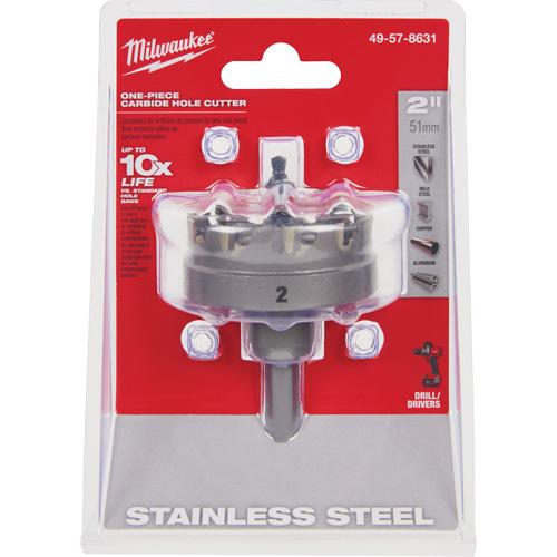 Scies-cloches au carbure monobloc, 2", Profondeur de la coupe de 3/16" Seaboard Timber Mart