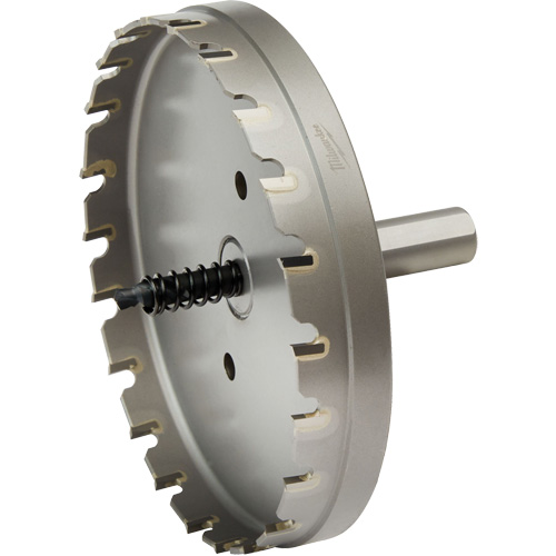 One-Piece Carbide Hole Cutters, 4-1/2", 3/16" Depth of Cut Seaboard Timber Mart