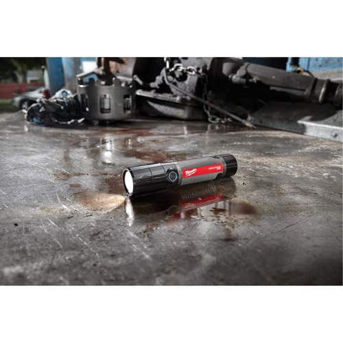 USB Compatible Compact Flashlight, LED, 800 Lumens, Rechargeable Batteries Seaboard Timber Mart