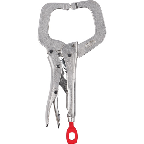 Torque Lock Locking C-Clamp with Regular Jaws, 6" (152 mm) Capacity Seaboard Timber Mart