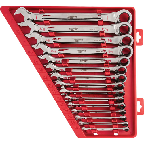 Jeu de cl&eacute;s &agrave; cliquet, Combinaison, 15 morceaux, Imp&eacute;rial Seaboard Timber Mart