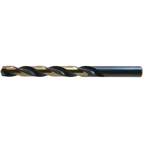 Drillco&reg; Heavy-Duty Jobber Drill, High Speed Steel, A, 3-7/8" L, 2-5/8" Flute, 135° Point Angle Seaboard Timber Mart