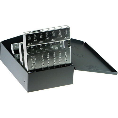 Index pour tarauds et forets Drillco, 18 morcea Seaboard Timber Mart