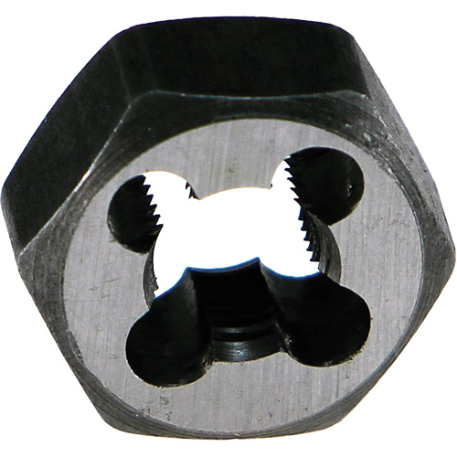 Drillco&reg; Hexagon Threading Die Nut, 6-32 Thread, High Speed Steel Seaboard Timber Mart