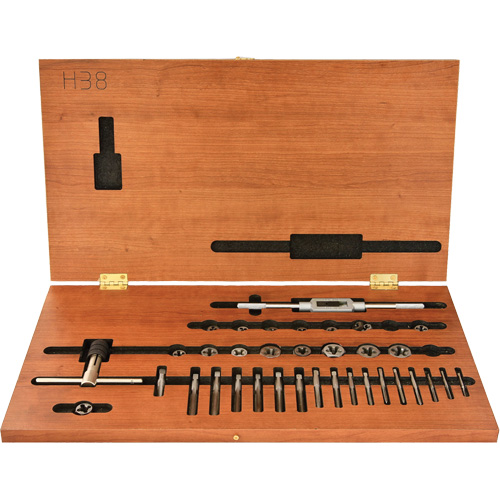 Drillco&reg; Tap & Hex Die Set, 36 Pieces Seaboard Timber Mart
