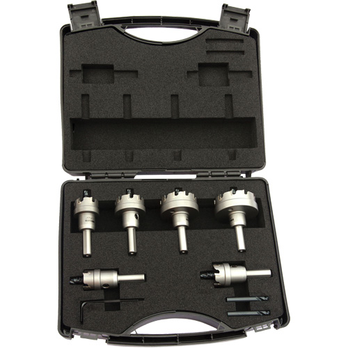 Jeu de scies-cloche TCT Drillco, 6 morcea Seaboard Timber Mart