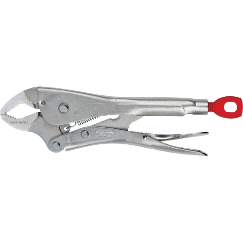 Torque Lock MaxBite Locking Pliers, 10" Length, Curved Jaw Seaboard Timber Mart