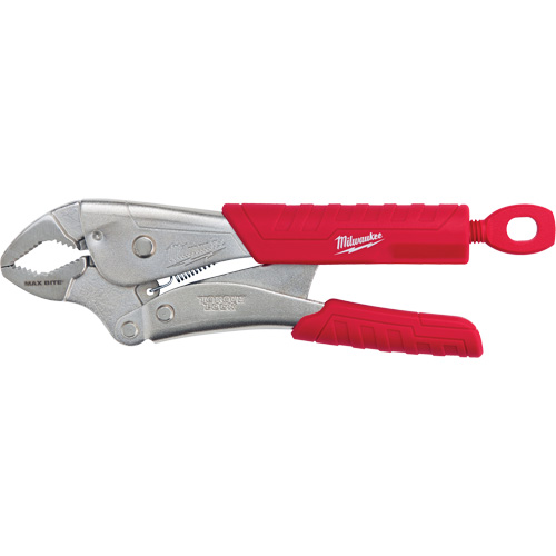 Torque Lock MaxBite Locking Pliers, 10" Length, Curved Jaw Seaboard Timber Mart