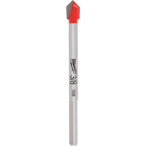 Glass & Tile Bit, 3/8", Carbide Seaboard Timber Mart