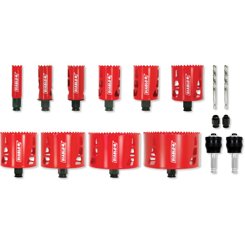 Ensemble de scie-cloche bim&eacute;tallique pour &eacute;lectricien, 16 morceaux Seaboard Timber Mart