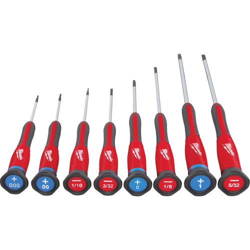 Precision Screwdriver Set, 8 Pcs. Seaboard Timber Mart