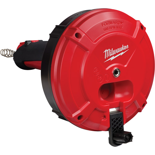 Furet Trapsnake avec dispositif d'alimentation et de retrait Cable-Drive, &eacute;lectrique, 25' Longueur du c&acirc;ble, 1/4" Diam&egrave;tre du c&acirc;ble Seaboard Timber Mart