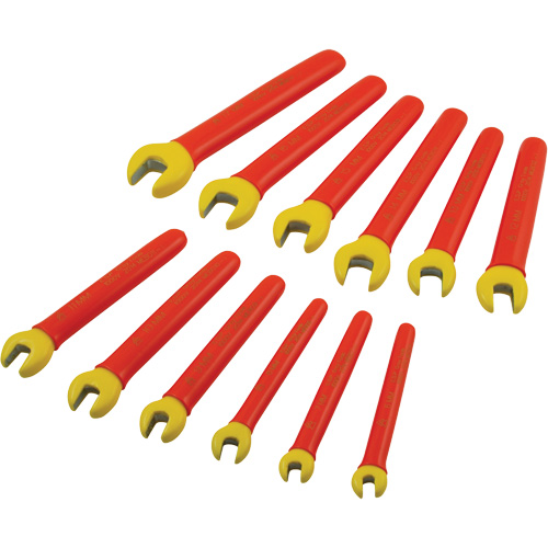 Jeu de cl&eacute;s ouvertes m&eacute;triques isol&eacute;es, 1000 V, 12 Mcx Seaboard Timber Mart