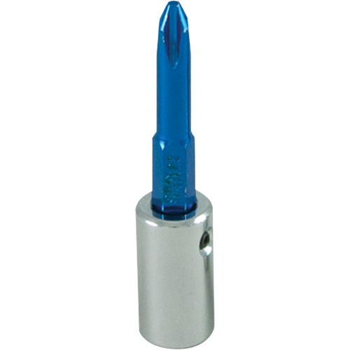 Blue Tip Screwdriver Bit, Phillips, #2, 1/4" Drive Seaboard Timber Mart