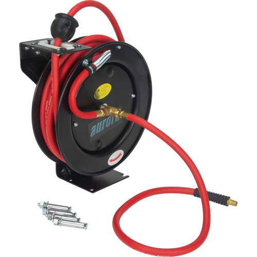 Hose Reel, Air/Water, 3/8" x 25', Single Hose, 300 psi Seaboard Timber Mart