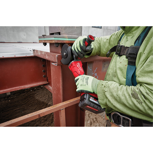 M18 Fuel Flathead Braking Grinder with Lock-On Slide Switch, 18 V, 5" Chuck, Lithium-Ion Seaboard Timber Mart