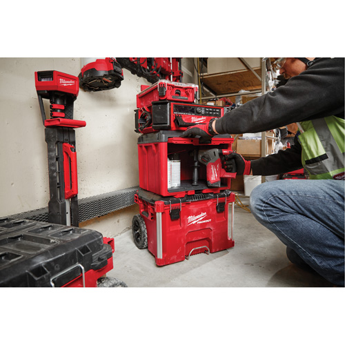 Armoire &agrave; outils Packout, 15" x 15" x 20", Noir/Rouge Seaboard Timber Mart