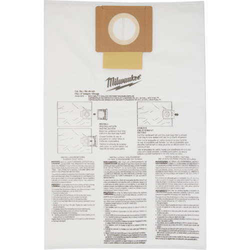 Fleece Dust Bags, 6 US Gal. Seaboard Timber Mart