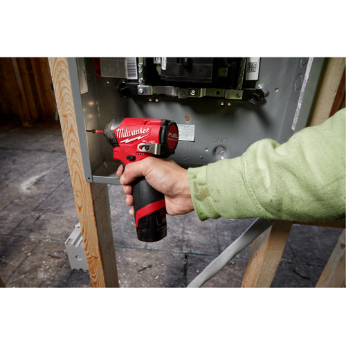 M12 Fuel Hex Impact Driver Kit, 1/4", 1500 in-lbs Max. Torque, 12 V, Lithium-Ion Seaboard Timber Mart