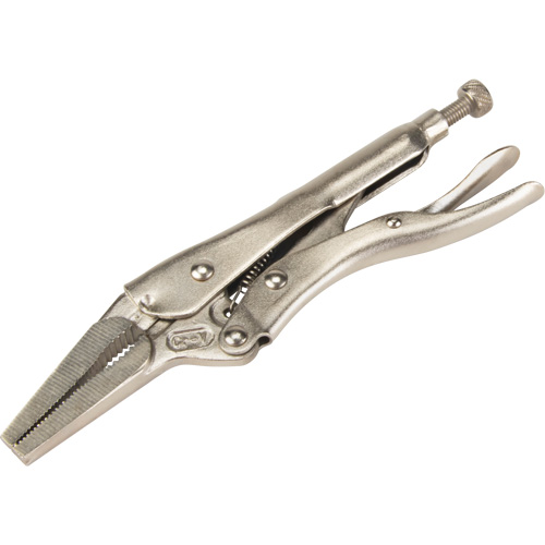 Locking Pliers with Wire Cutter, 6-1/2" Length, Long Nose Seaboard Timber Mart