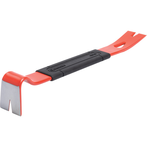 Flat Pry Bar with Grip, 2-1/4" W, 15" L Seaboard Timber Mart