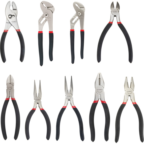 All-Purpose Plier Set, 9 Pieces Seaboard Timber Mart