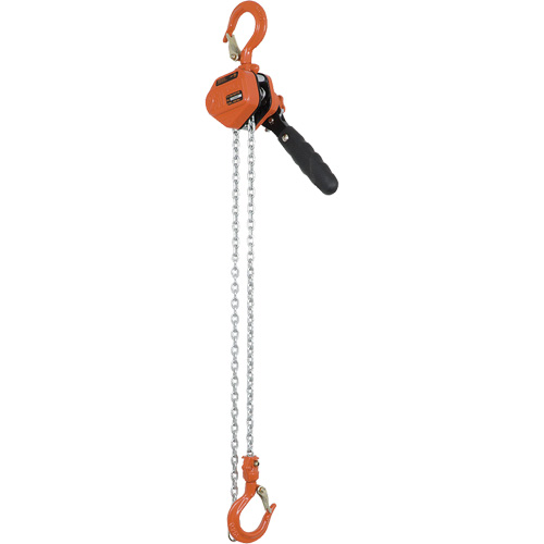 VLP-25-5 VLP Series Lever Puller, 5' Lift, 500 lbs. (0.25 tons) Capacity, Galvanized Steel Chain Seaboard Timber Mart