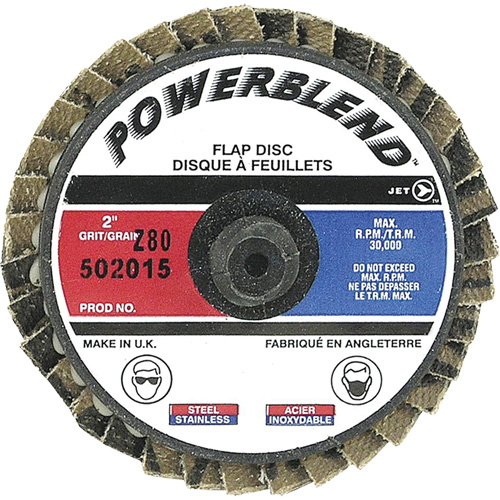 Disque &agrave; feuillets PowerBlend Roll-On, 2" x Type R, Grain Z80 Seaboard Timber Mart