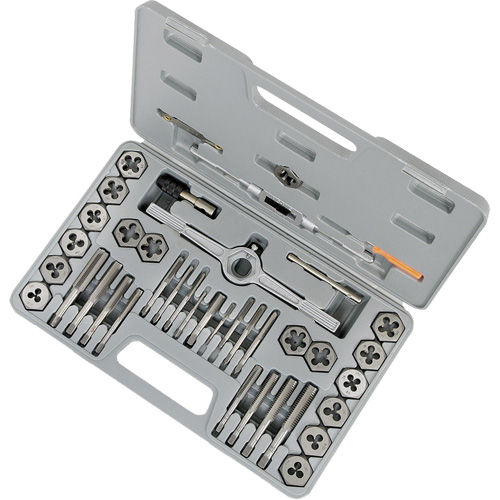 TD40A Premium SAE Alloy Tap & Die Set, 40 Pieces Seaboard Timber Mart