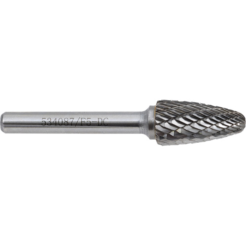 F5-DC Jet-Kut&reg; GP Carbide Burr, 1/2" Dia., 1" Depth of Cut Seaboard Timber Mart
