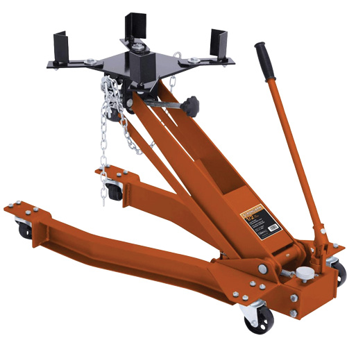 Heavy-Duty Transmission Jacks - Low-Profile, 0.5 Ton(s) Lifting Capacity Seaboard Timber Mart
