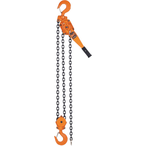 KLP-600L-5 KLP Series Lever Chain Hoists, 5' Lift, 12000 lbs. (6 tons) Capacity, Steel Chain Seaboard Timber Mart