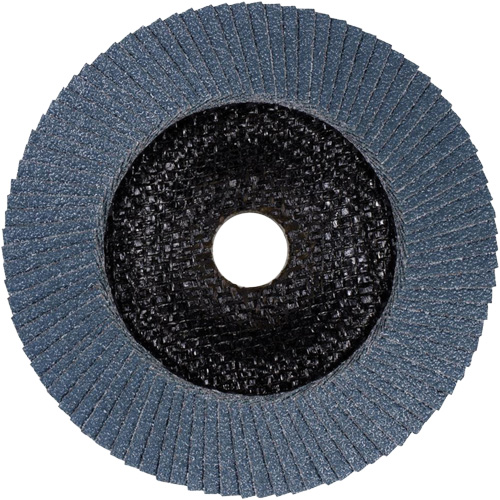 Disques &agrave; lamelles pour l'acier/acier inoxydable, 6" x 7/8", Type 29, Grain Z80, Zirconium Seaboard Timber Mart