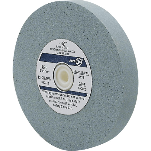 GC675C Bench Grinding Wheels, 6" x 3/4", 1" Arbor, Silicon Carbide Seaboard Timber Mart
