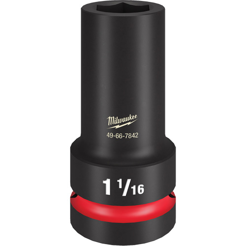Shockwave Impact Duty Thin Wall Extra Socket, Impact, 1-1/16", 1" Drive, 6 Points, Deep Seaboard Timber Mart