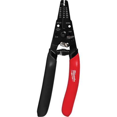 Couteau & d&eacute;nudeur de fil basse tension avec prise tremp&eacute;e, 20 - 32 AWG Seaboard Timber Mart