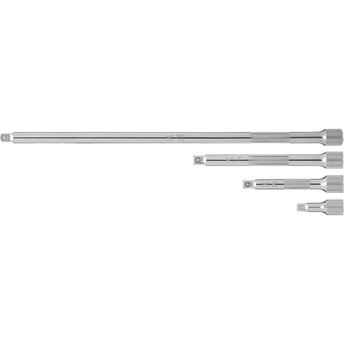 Jeu de rallonges prise, Prise de 1/4", Fini Chrome, 4 Mcx Seaboard Timber Mart