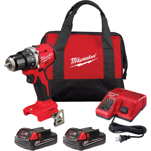 Ensemble perceuse/visseuse compacte sans balai M18, Lithium-ion, 18 V, Mandrin 1/2", Couple 550 lb-po Seaboard Timber Mart