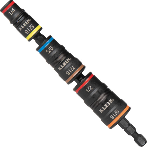 7-in-1 Flip Socket Set, 8 Pcs, Impact, 1/4'' Drive Size Seaboard Timber Mart